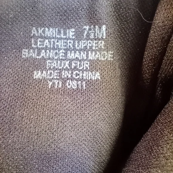 ANNE Klein Brown Suede Ankle Boots Women's Size 7.5 - Picture 10 of 10